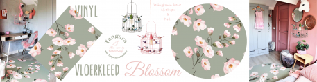 Blossom Banner Vloerkledenden op vinyl vloerkleed Kinderopvang inrichting Tangara groothandel voor de kinderopvang